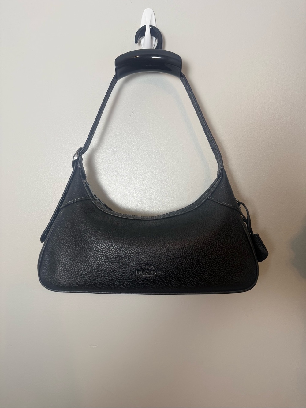 Coach Ella Small Shoulder Bag in Black